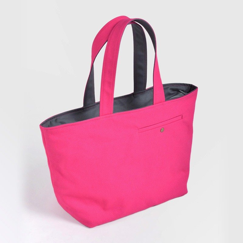 Tailor pocket totes - pink - Messenger Bags & Sling Bags - Cotton & Hemp Red