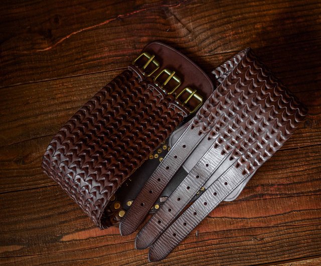 Adrian Belt, Handcrafted Human Leather