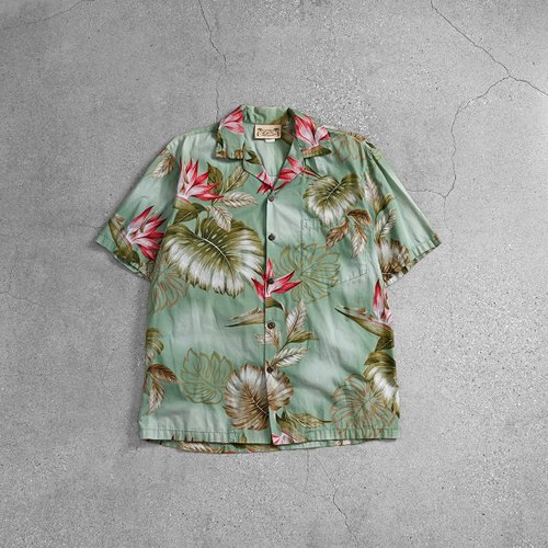 Vintage古著｜古漾 GoYoung Aloha Shirts 夏威夷衫 / 古著花襯衫、夏季古著襯衫、保齡球襯衫