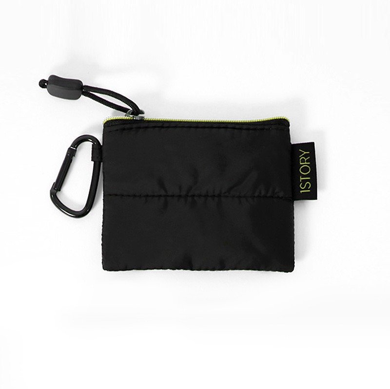 Coin Purse. Black╳yellow - Coin Purses - Other Materials Black