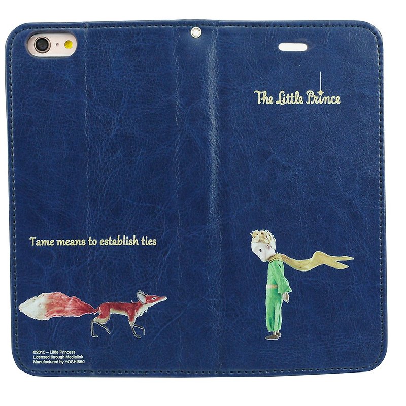Little Prince Movie Version authorized Series - [met (dark blue)]: magnetic holster "iPhone / Samsung / HTC / ASUS / Sony" - Other - Genuine Leather Blue
