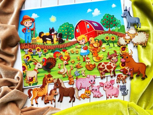 Happy Toy House We study pets, Toy Farm, Home game, 兒童玩具 ,益智玩具,Best first choice for kids gift