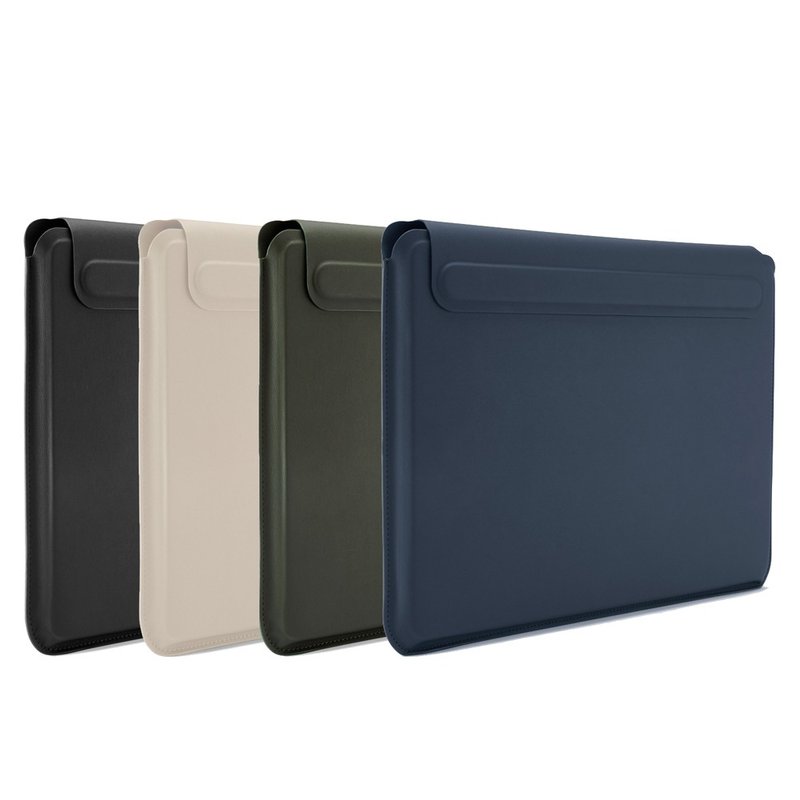 Pipetto MacBook 13/14-inch Ultra Slim magnetic ultra-thin protective case - เคสแท็บเล็ต - หนังเทียม สีใส