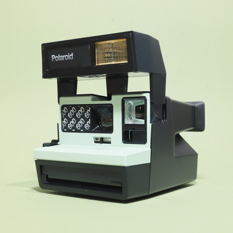 【Polaroid雜貨店】Polaroid 600型 天空藍 限量款 寶麗來 拍立得 - 其他 - 塑膠 藍色