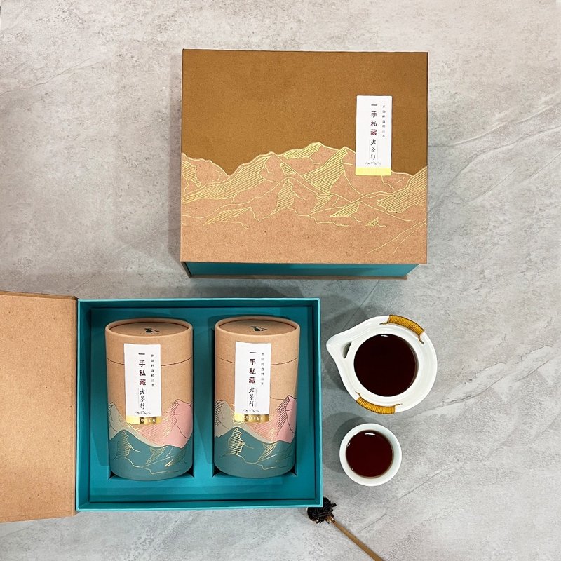 [Tea Gift Box] Taiwan Highland Black Tea-Tea 300g (150g x 2 cans/box) - ชา - กระดาษ 