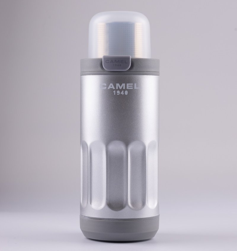 Camel brand vacuum glass bladder portable tea thermos cup 350 ml silver Brew 35 SV - กระบอกน้ำร้อน - วัสดุอื่นๆ สีเงิน