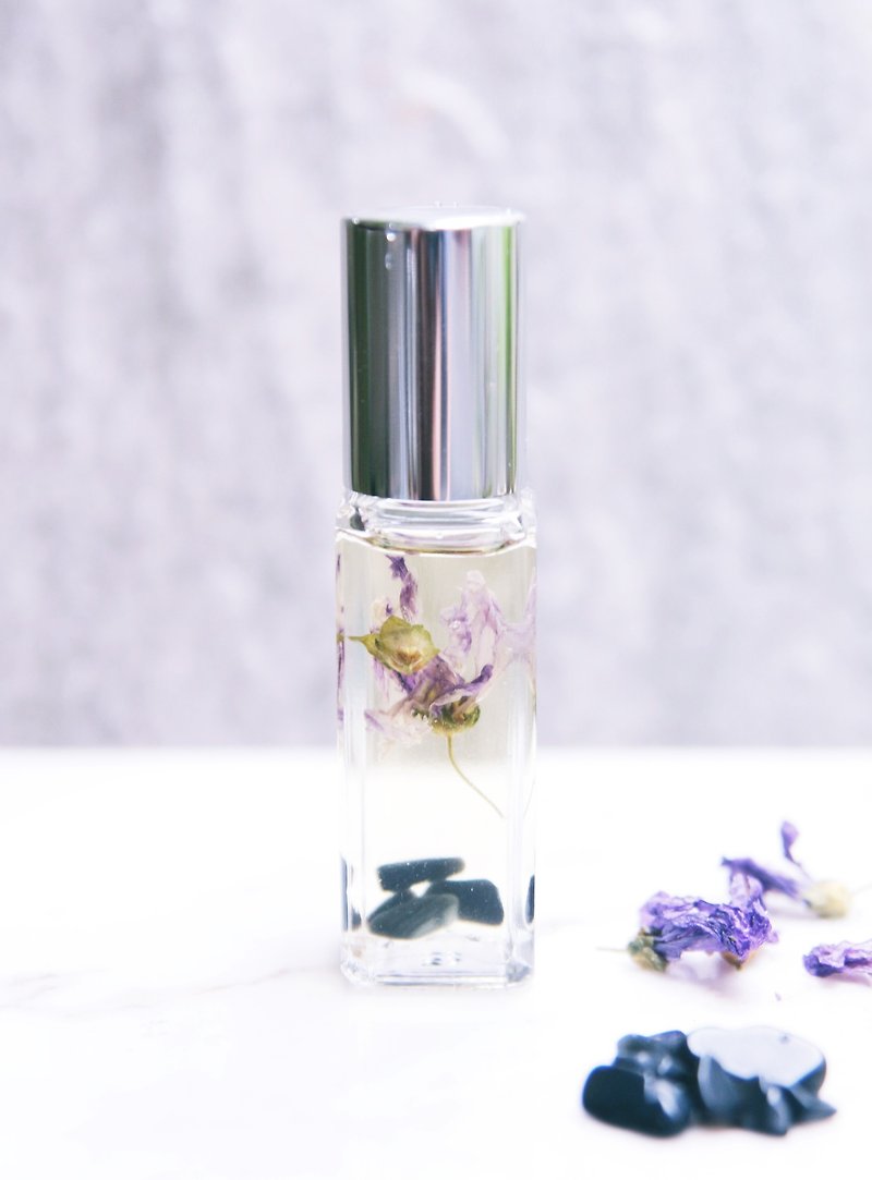 【Moonnight Star】relax essential massage oil / perfume 10g - น้ำหอม - พืช/ดอกไม้ สีดำ