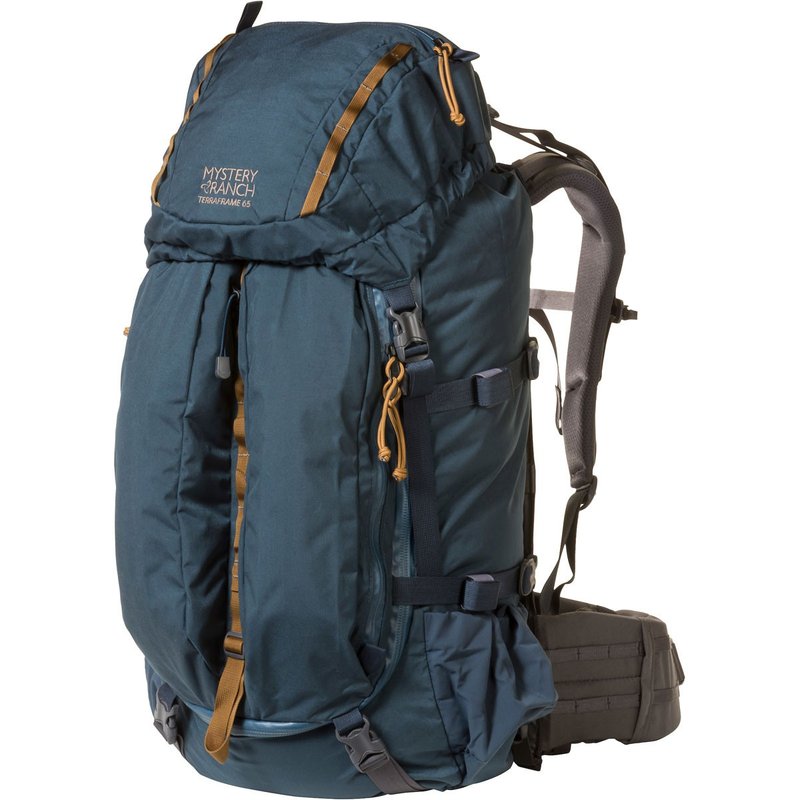 【神秘農場 MYSTERY RANCH】TERRAFRAME 65 登山背包-深海藍/DEEP - 運動配件 - 其他材質 藍色