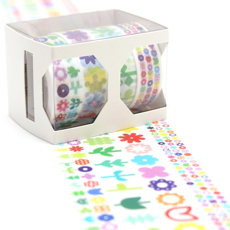 mt x KAMOI 100 Anniversary Masking Tape Set / Kapitza (MTKAPIST1) - Washi Tape - Paper Multicolor