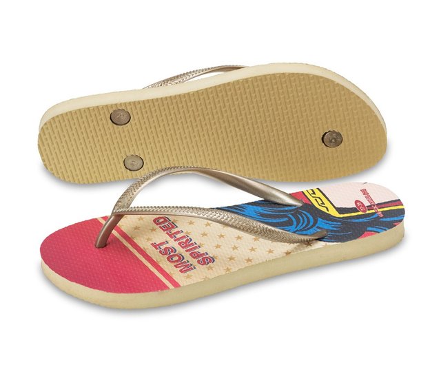 Justice flip flops online