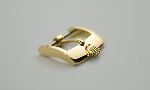 柚子手造手工皮具工作室 18K黃金表扣適用於Rolex勞力士表帶水鬼針扣手錶配件客製