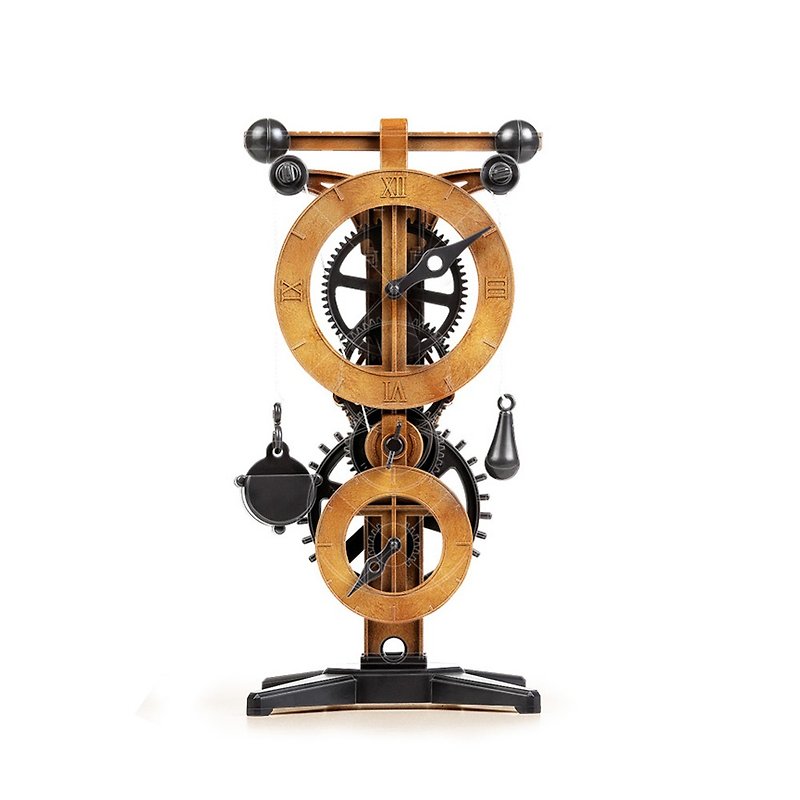 Save Da Vinci - Mechanical Clock DIY Assembly Model to your collection - อื่นๆ - พลาสติก 