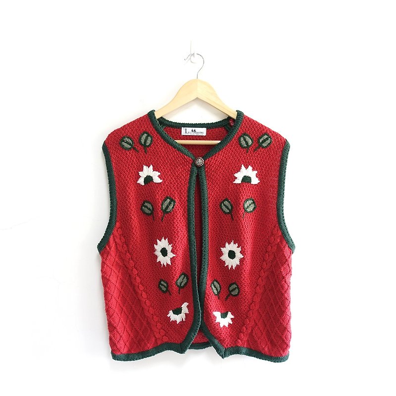 │Slowly│Christmas - vintage sweater vest │vintage. Retro. Literature - Women's Vests - Other Materials Multicolor