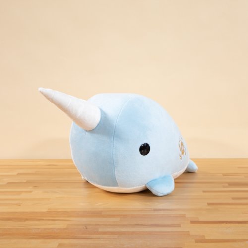 Crochet kit beginner with yarn, crochet narwhal, narwhal plush