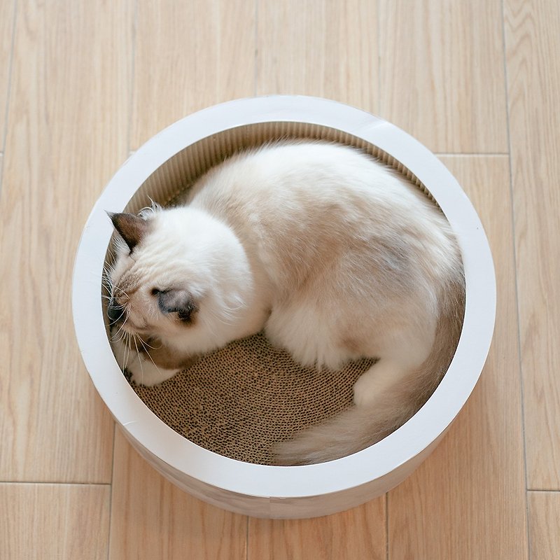 貓抓板 溜溜貓窩 瓦楞紙 貓玩具 貓窩 窩貓咪用品 - 貓跳台/貓抓板 - 紙 