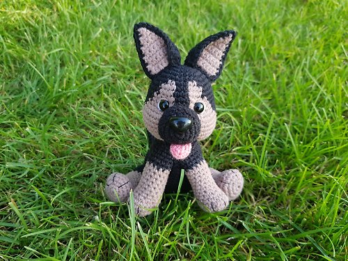 Pinetkishop Dog German Shepherd, cute toy for children, soft toy