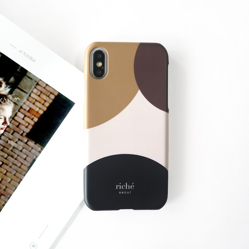 Coffee caramel phone case - Phone Cases - Plastic Brown