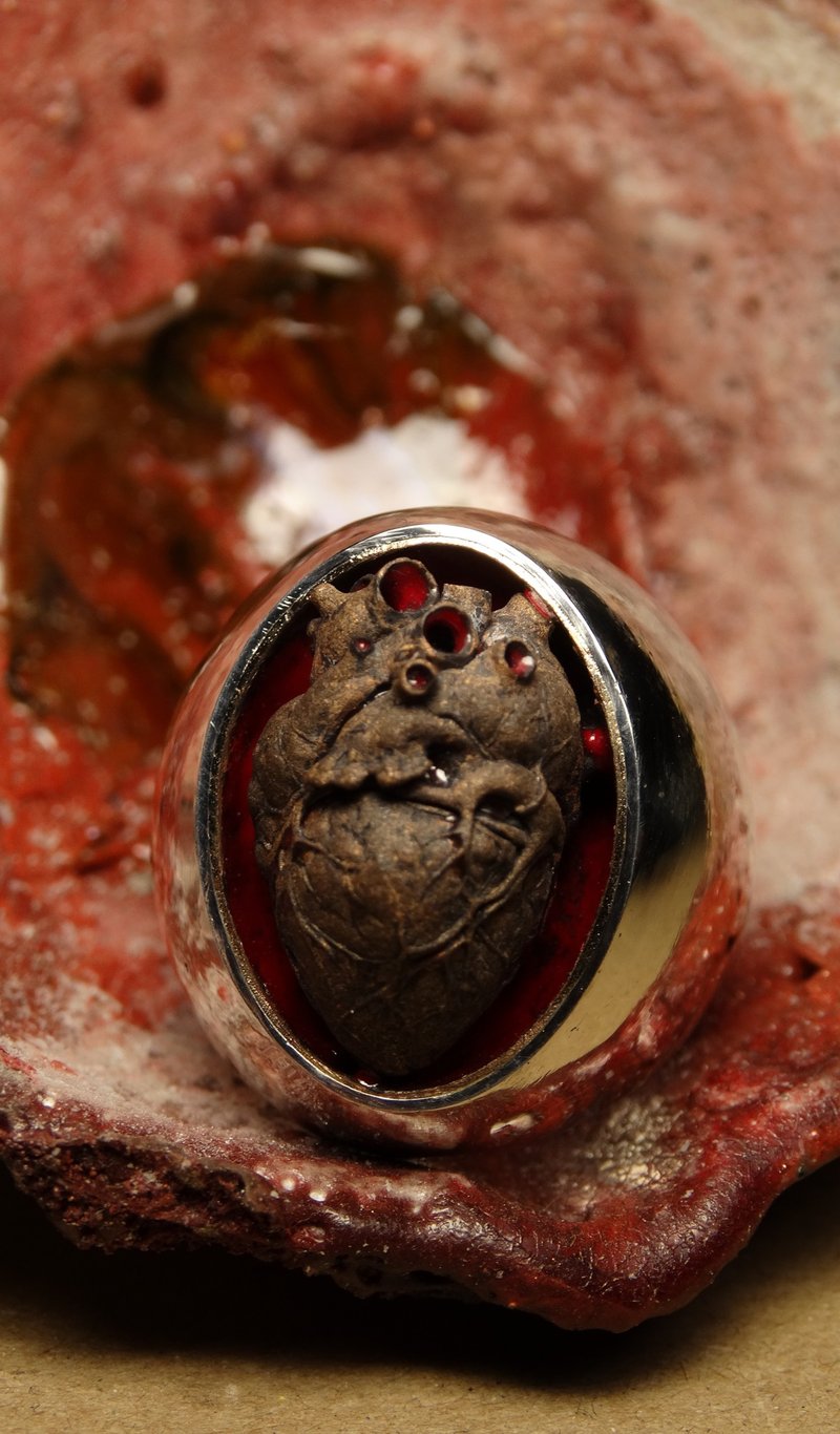 Heart ring. - 戒指 - 純銀 多色
