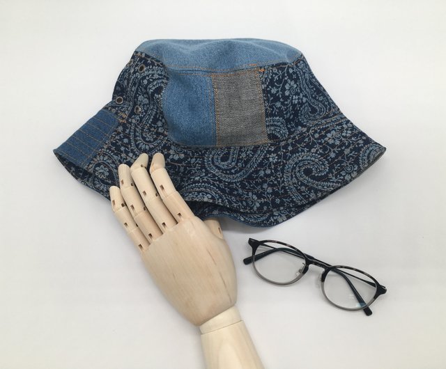 Denim Patchwork Hat デニムパッチワーク デニム ハット 帽子 パッチ
