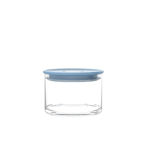 OCEAN GLASS Norma 藍色玻璃密封罐 385cc