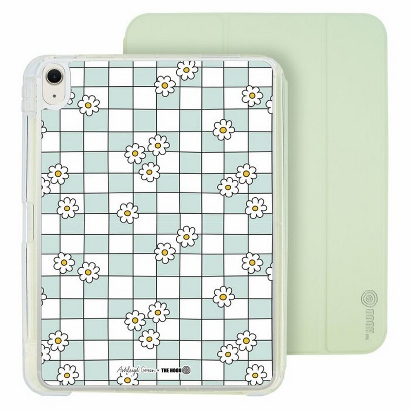 Blue Checkers iPad Air 11/pro13可拆式防摔透明筆槽摺套ipad - 平板/電腦保護殼/保護貼 - 塑膠 多色