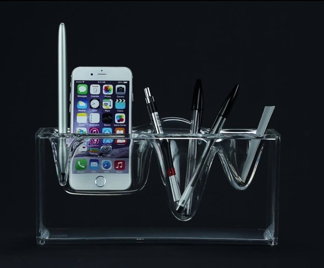 Liquid Station Desktop Organizer