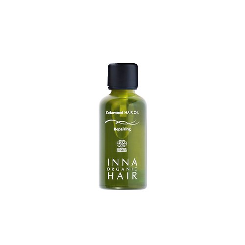 Inna Organic 童顏有機 雪松修護輕髮油 | 護髮油、修護髮絲、熱防護