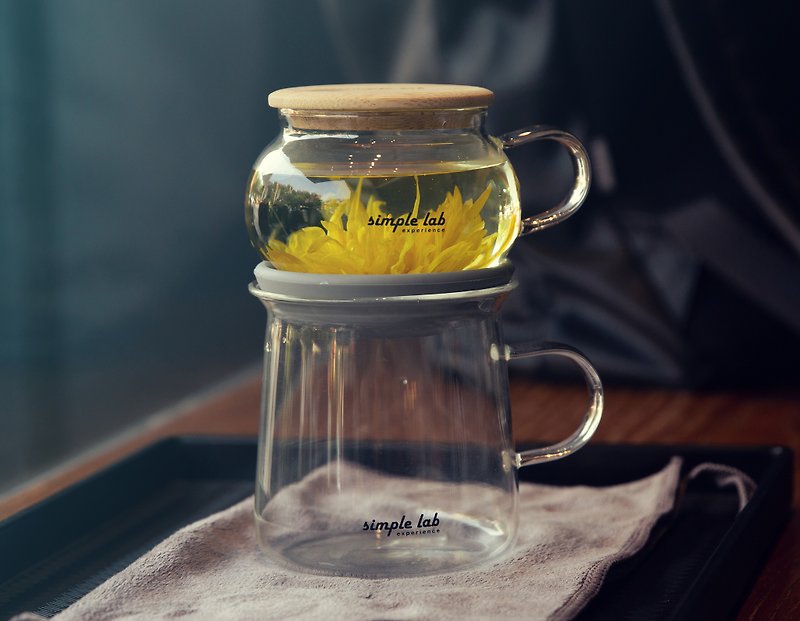 【MAGIC BREW】AIRO. air-lock magic brewer | HAPPY NEW YEAR - Teapots & Teacups - Glass Transparent