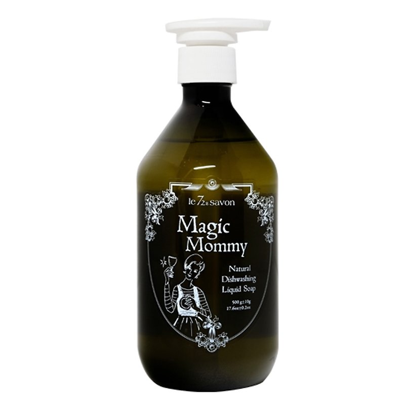 Xuewen Yangxing Family Cleaning Series Magic Mummy White Soap Toilet Cleanser - Laundry Detergent - Plants & Flowers Brown