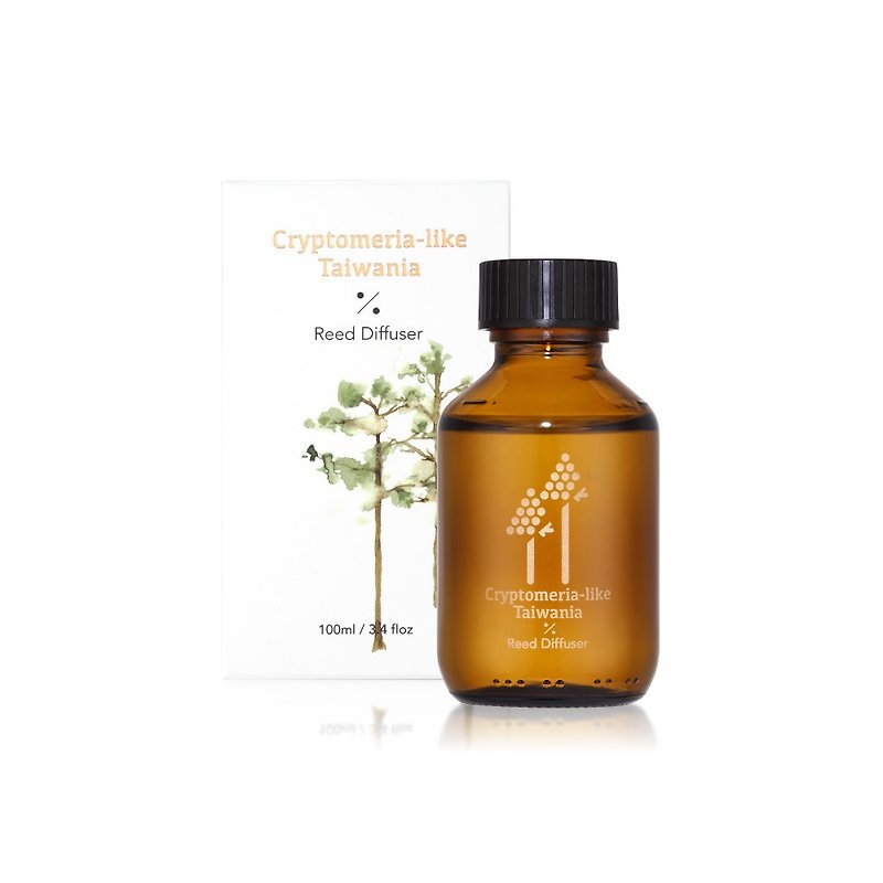 Decode Taiwan Fir Diffuser Bottle 100ml Soothes irritability, stabilizes mood, and activates thoughts - น้ำหอม - พืช/ดอกไม้ 