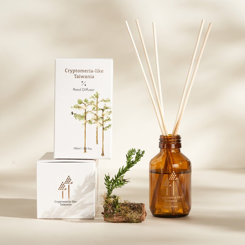 Decode Taiwan Fir Diffuser Bottle 100ml - Soothe irritability, stabilize mood, activate thoughts - Fragrances - Plants & Flowers 