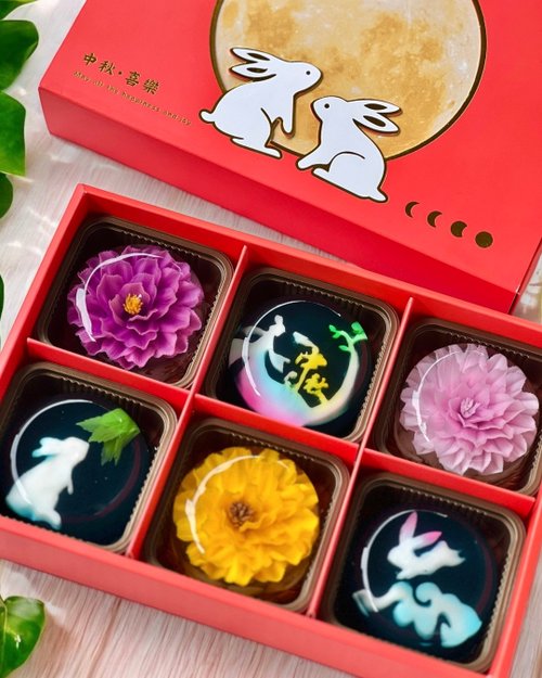 Green Art Dessert 6入/3入果凍花禮盒