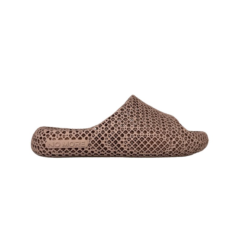 | NEXT SHOES - Lattice Slippers II - Milk Tea Brown | - รองเท้าแตะ - พลาสติก สีกากี