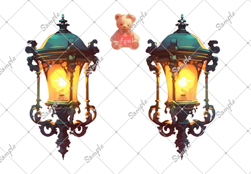 オリジナル人物ステッカー 装飾ステッカー P019  5枚入 - 貼紙 - 紙 