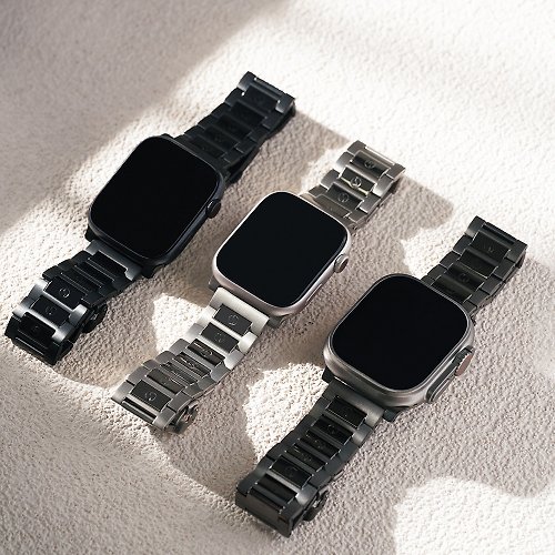 W.WEAR 時間穿搭 Apple Watch - Titanium strap 鈦金屬錶帶