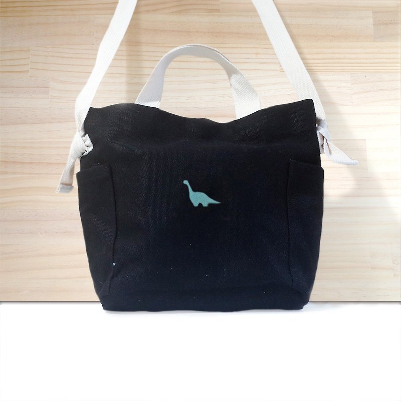 [Q-cute] bag series - booming dragon leilong / add word / customized - กระเป๋าแมสเซนเจอร์ - ผ้าฝ้าย/ผ้าลินิน หลากหลายสี