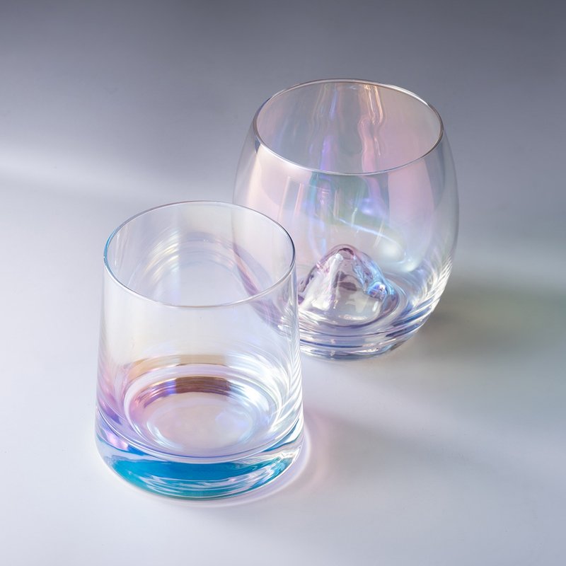 【小瑕疵 福利品】 彩虹 威士忌杯 / 雪山杯 / 送禮 自用  質感 - 酒杯/酒器 - 玻璃 
