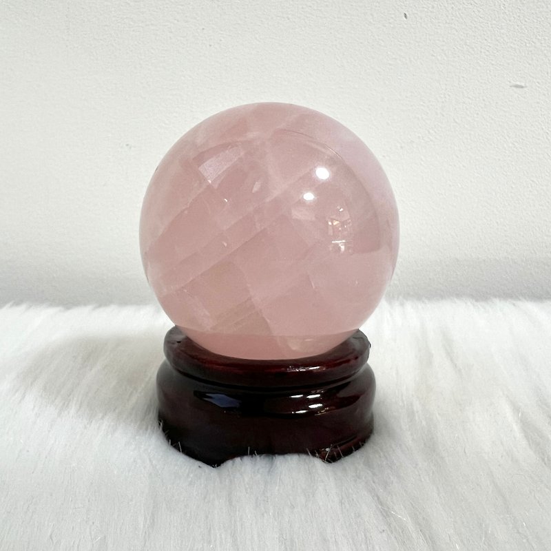 六芒星粉晶球 | 水晶 | 水晶球 | 水晶擺件 - 設計館 玄之水晶 擺飾/家飾品 - Pinkoi