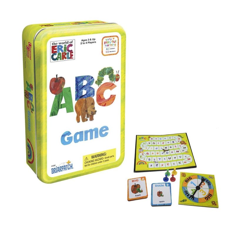 【アメリカBriarpatch】エリック・カール絵本コラボレーション知育ボードゲーム - ABCアルファベットゲーム - 知育玩具・ぬいぐるみ - 紙 多色