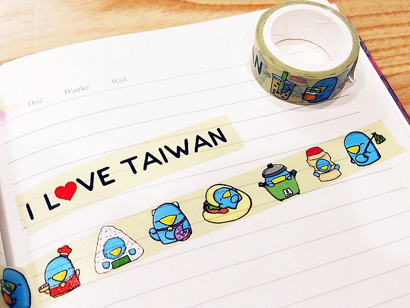 Oaklets paper tape Taiwan - Washi Tape - Paper 