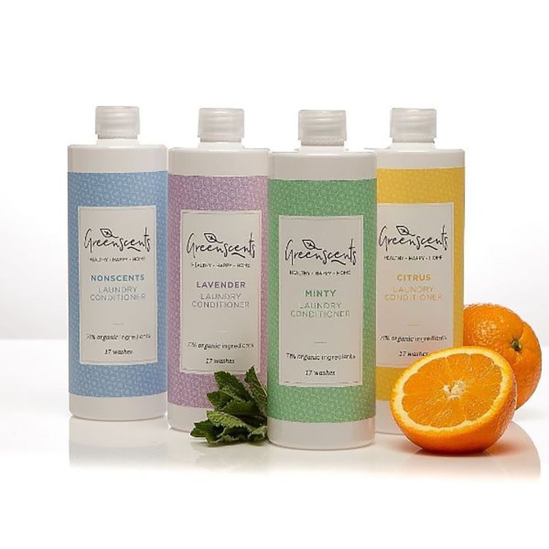 Britishmade Greenscents Organic Essential Oil Clothing Softener Mint