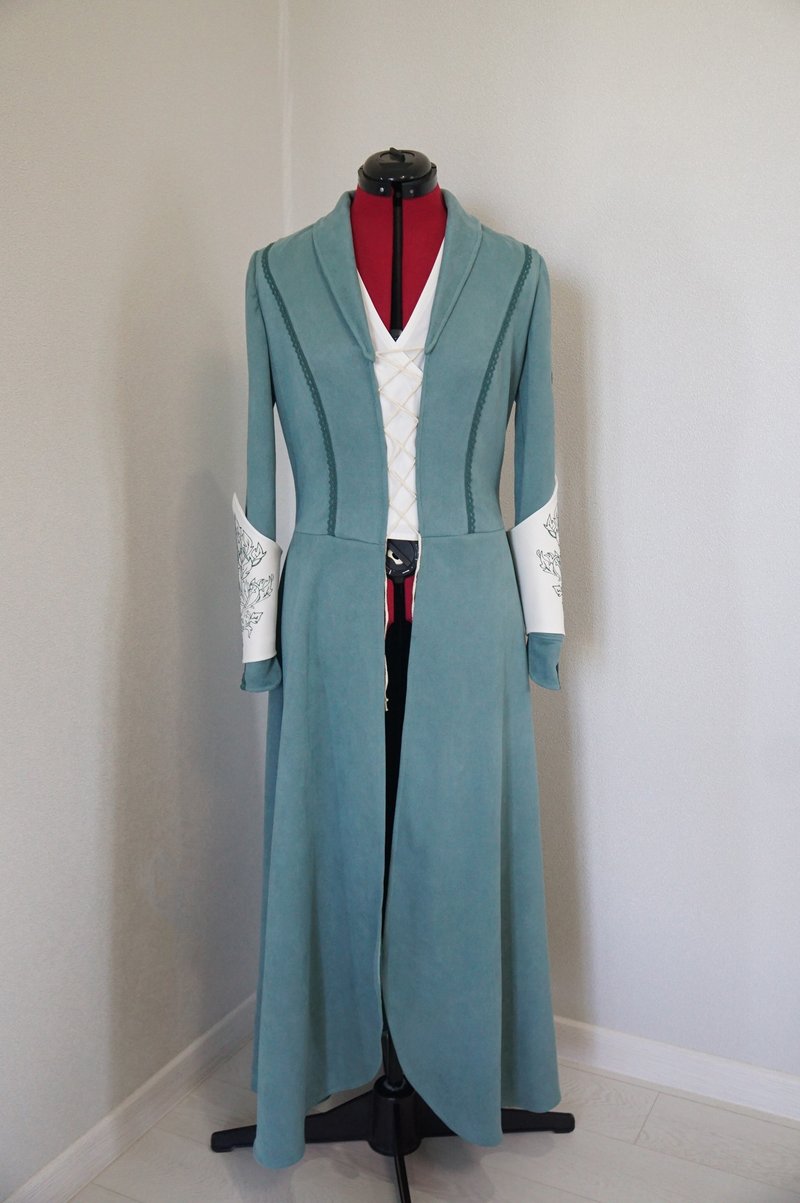The Hobbit Cosplay - Elven green costume based on Tauriel dress - 禮服/小禮服 - 聚酯纖維 綠色