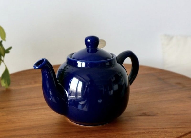 London Pottery Teapot 2 Cups Cobalt Blue - ถ้วย - ดินเผา สีน้ำเงิน