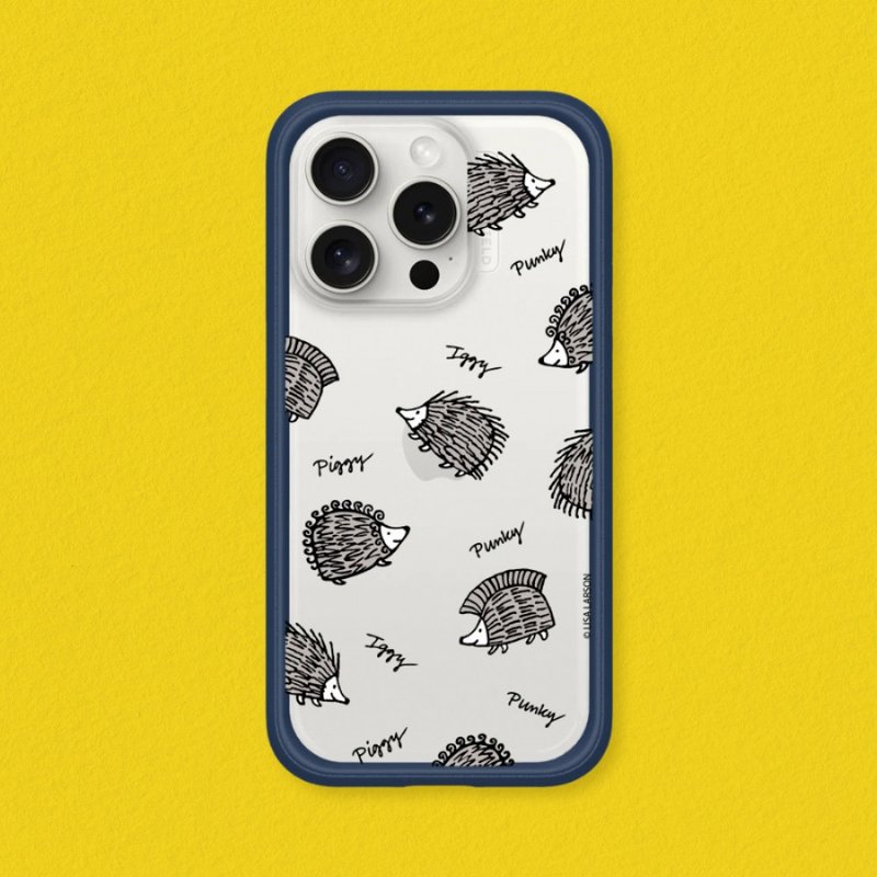 Mod NX邊框背蓋手機殼∣Lisa Larson/歡樂刺蝟 for iPhone - 手機殼/手機套 - 塑膠 多色