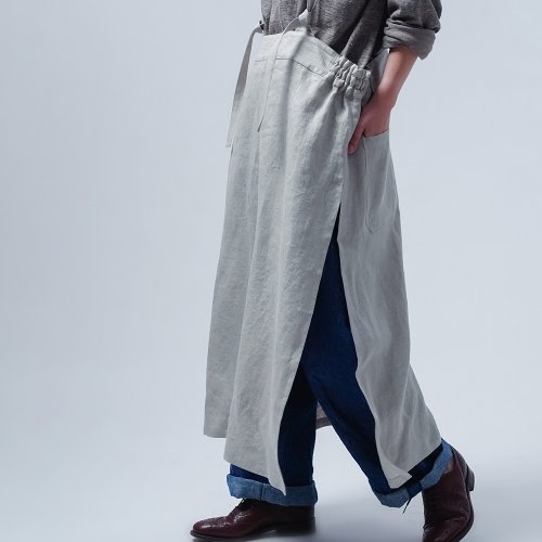 wafu【リネンタブリエ】おしゃれとワークが何倍も楽しくなる エプロン