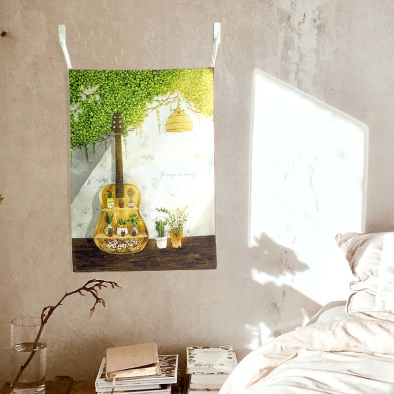 織物柱 - 壁貼/牆壁裝飾 - 其他材質 白色