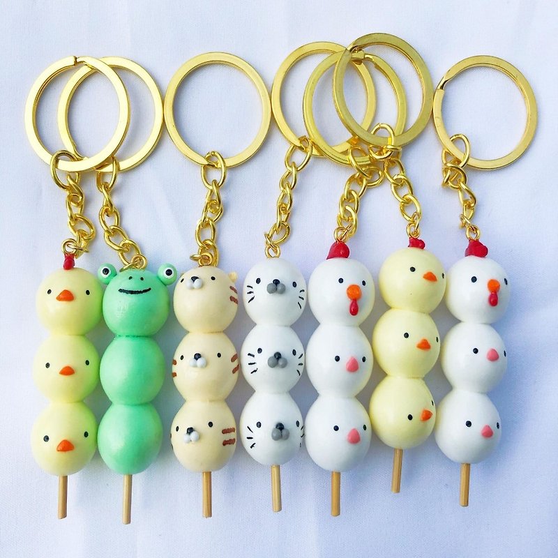 Animal clay pendant - Keychains - Clay Yellow