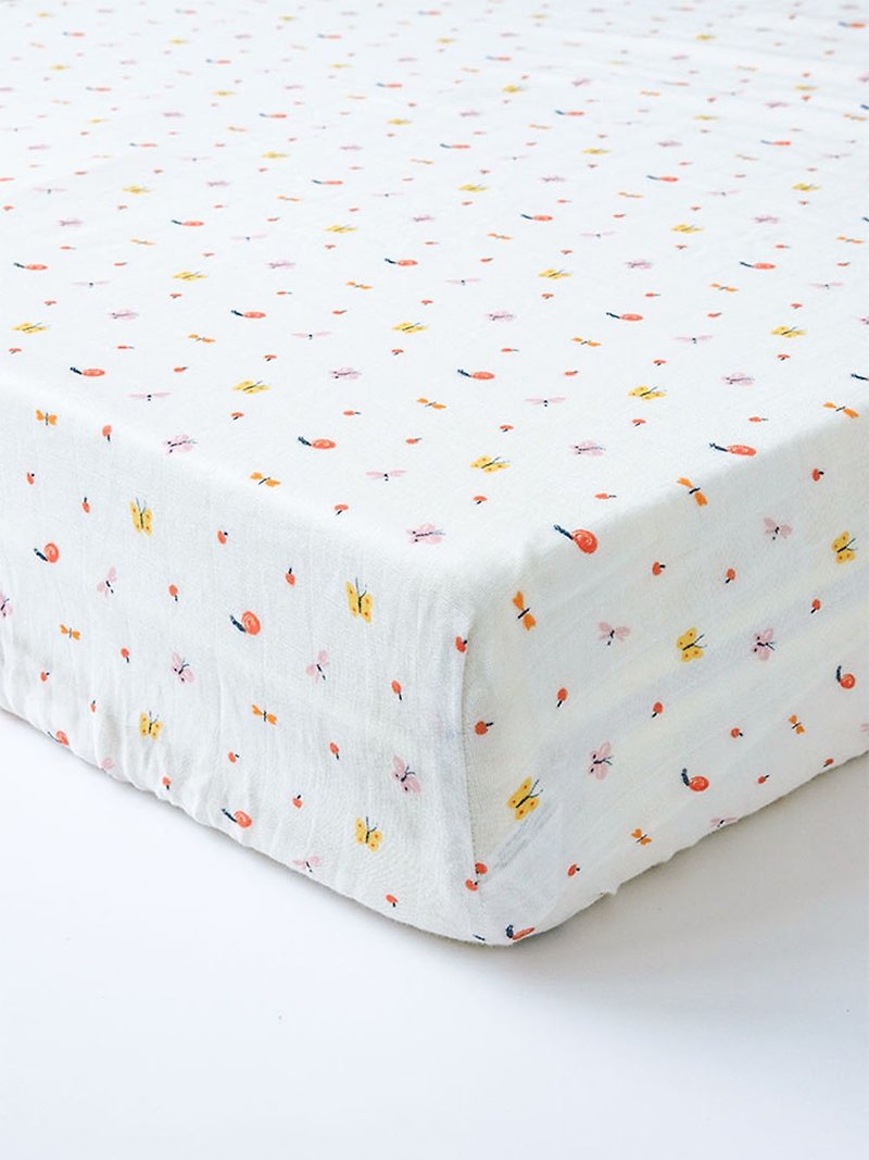 Organic B Organic Bibi Mi Yue Li Baby Organic Cotton Yarn Bed Bag-Butterfly Dragonfly Flying - Bedding - Cotton & Hemp 