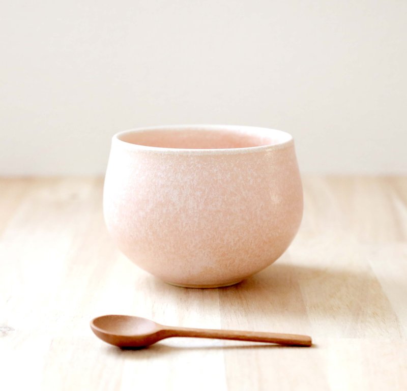 桜花窯変釉の陶カップ - 其他杯子 - 陶 粉紅色