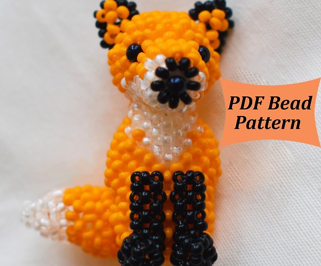 Beaded pattern, how to beading, 3d animal pattern, 3d animal beading - Shop  Mylikestore Other - Pinkoi